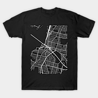 Fall River Massachusetts Map | Map Of Fall River Massachusetts | Fall River Map T-Shirt